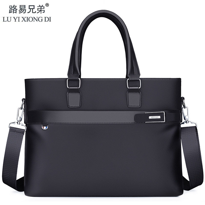 外贸男士手提包商务出行斜挎电脑包大容量上班通勤办公单肩包,箱包皮具/热销女包/男包,手提箱,淘宝优惠券,粉丝福利购,淘宝优惠卷