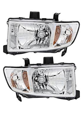适用于2006-2014年本田HONDARidgeline白色琥珀色车头灯总成对
