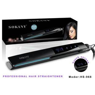 SOKANY968夹板美发卷发器直板夹直发器拉直板hair straightener