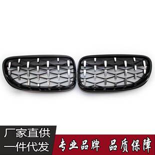 适用于10-14年宝马3系E92亮黑流星中网进气格栅改装件51137254969