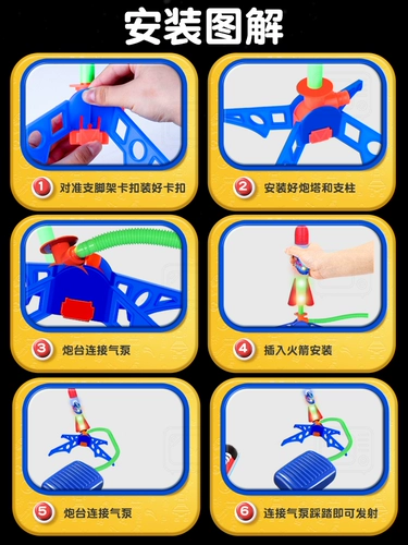 Ступенька на небо маленькая летающая стрела дети летят в ракете -ракете Twita