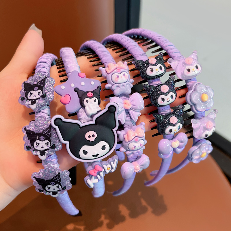 库洛米新款发箍带齿防滑头箍