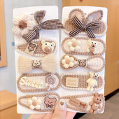 儿童发夹侧边刘海碎发bb夹子头饰发卡女童发夹刘海夹头饰2025新款