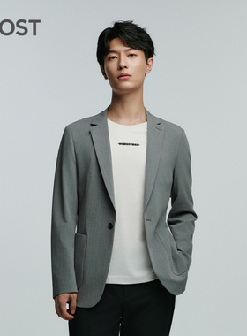 MOST/姆氏德男装西服男春潮流高级灰色西装休闲单西上衣C41252043
