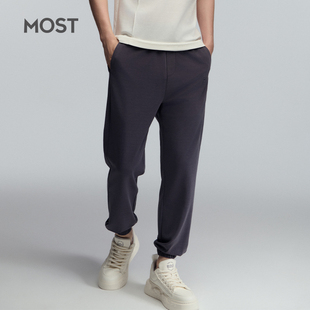 MOST/姆氏德夏季新款休闲裤子束脚裤百搭抽绳长裤男装潮C42260070