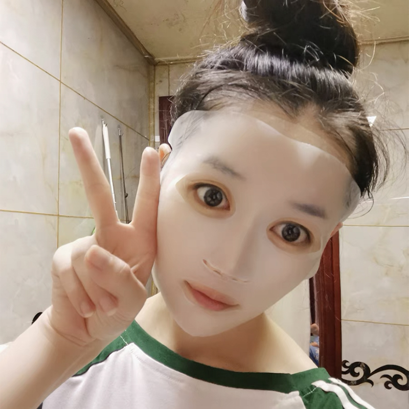 时光猫中国3d硅胶面膜罩保持水润