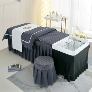 头疗床套洗头床罩被罩被单发廊理发店按摩推拿理疗养发馆床单床裙
