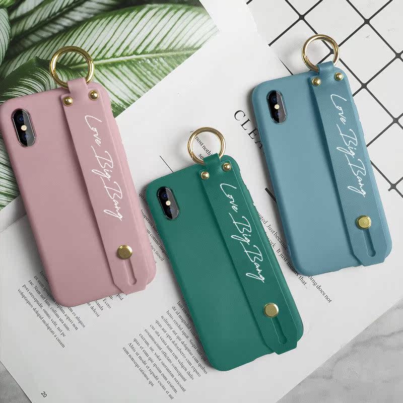 适用苹果6手机壳一加5魅族15努比亚z17腕带支架简约防摔360保护套|ruв категории Цифровые аксессуары, аксессуары для мобильных телефонов, телефон защитный кожух/оболочка - от Buy2taobao.com для оказания профессиональной услуги покупки агента Taobao