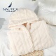 女士睡袍外套剪花绒冬季 Nautica Underwear 睡觉浴袍柔软外穿保暖