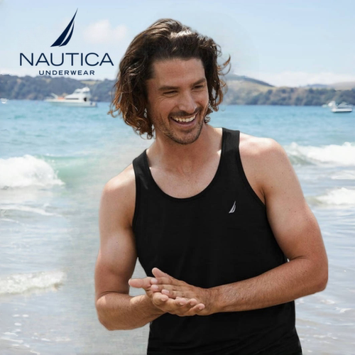  NAUTICA男士背心薄款宽松