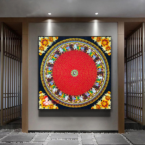 景泰蓝掐丝珐琅画心经diy材料包