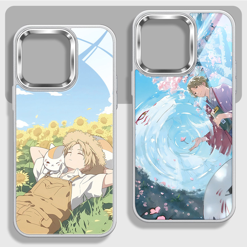 夏目友人帐不包镜头玻璃手机壳