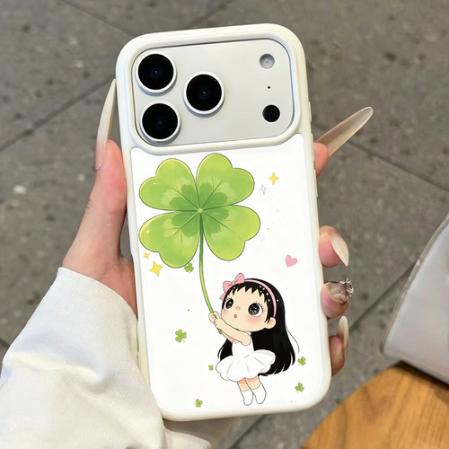 四叶草小玉适用苹果17磁吸手机壳
