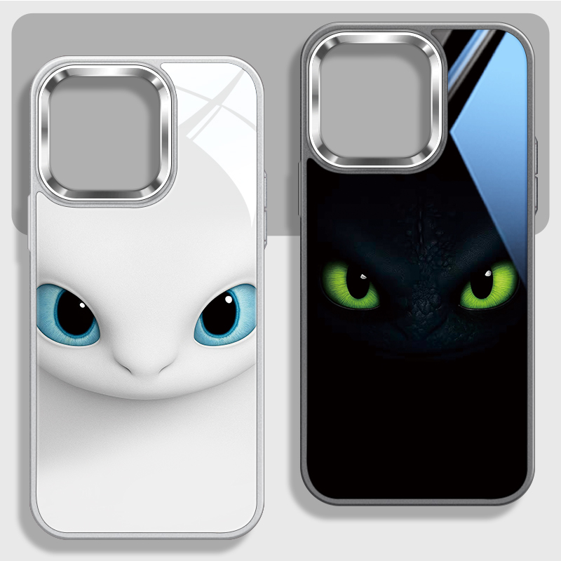 无牙仔不包镜头玻璃手机壳