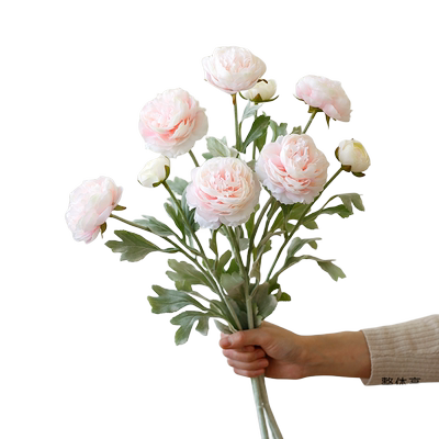 绢花露莲高端新款橱窗摆件花艺