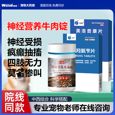 五指峰牛肉锭宠物狗狗猫咪神经炎