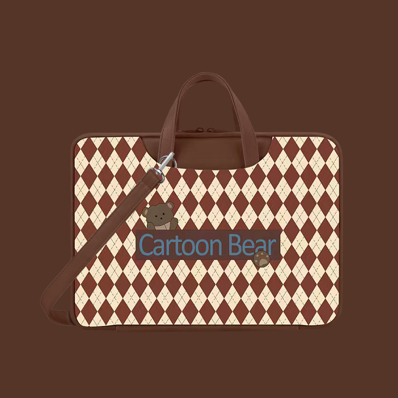 肩带款pu防水简约笔记本电脑包