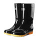 加绒保暖雨靴女厨房工地干活钓鱼捕鱼胶鞋 雨鞋 秋冬季 高筒水鞋 男士