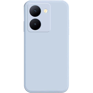 适用于VIVOy78手机壳y78+新款液态硅胶直边vivoy78m保护套全包防摔y77t简约磨砂纯色男女生情侣魔方高级外壳