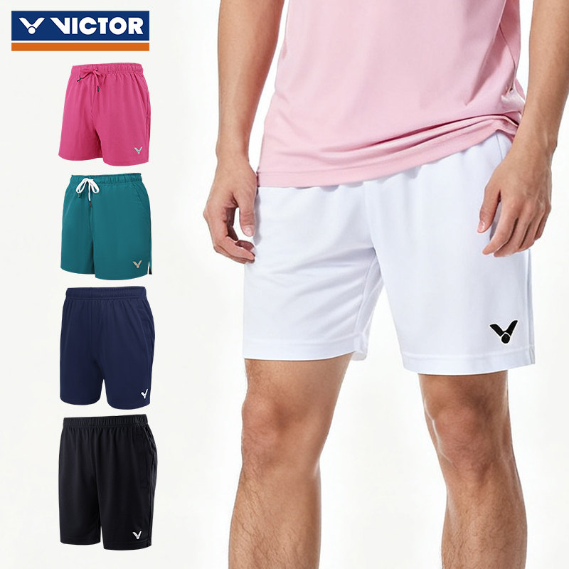 正品victor胜利羽毛球运动短裤速干 威克多男女薄款透气宽松6299