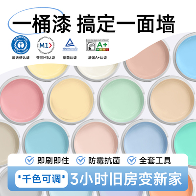 【即刷即住】墙面改色翻新不用等