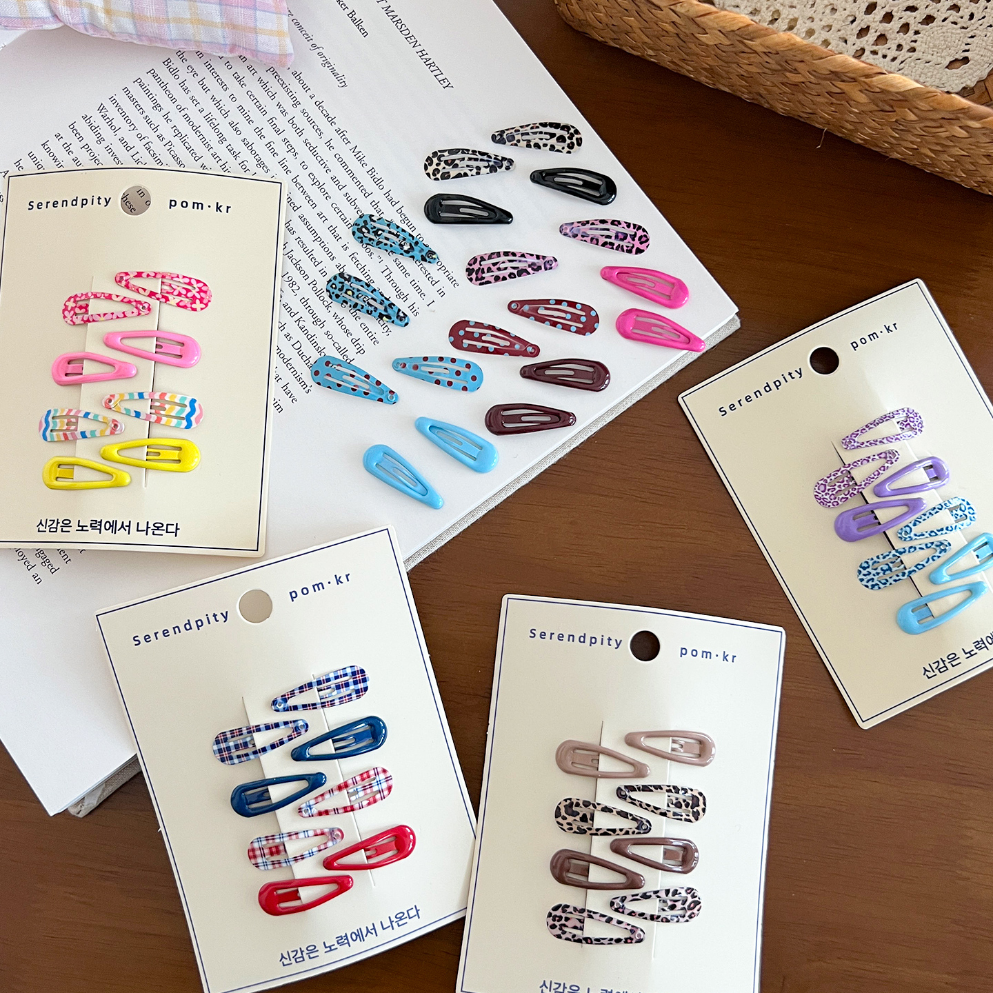 儿童彩色BB夹女童不伤发发夹边夹