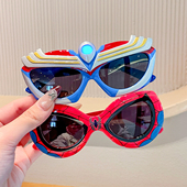 卡通变形金刚儿童太阳镜3 12岁男孩墨镜防紫外线偏光镜遮阳眼镜潮