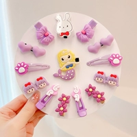 Сиреневые минифигурки, комплект, 14 шт