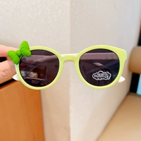 С бантиком, зеленый