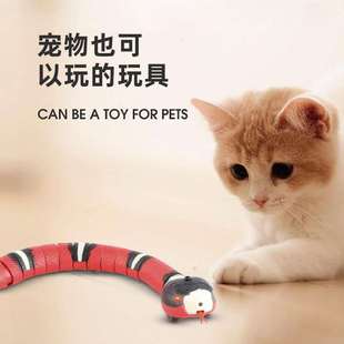 猫咪玩具宠物逗猫棒电动蛇玩具自嗨解闷幼猫小猫逗猫神器猫咪用品