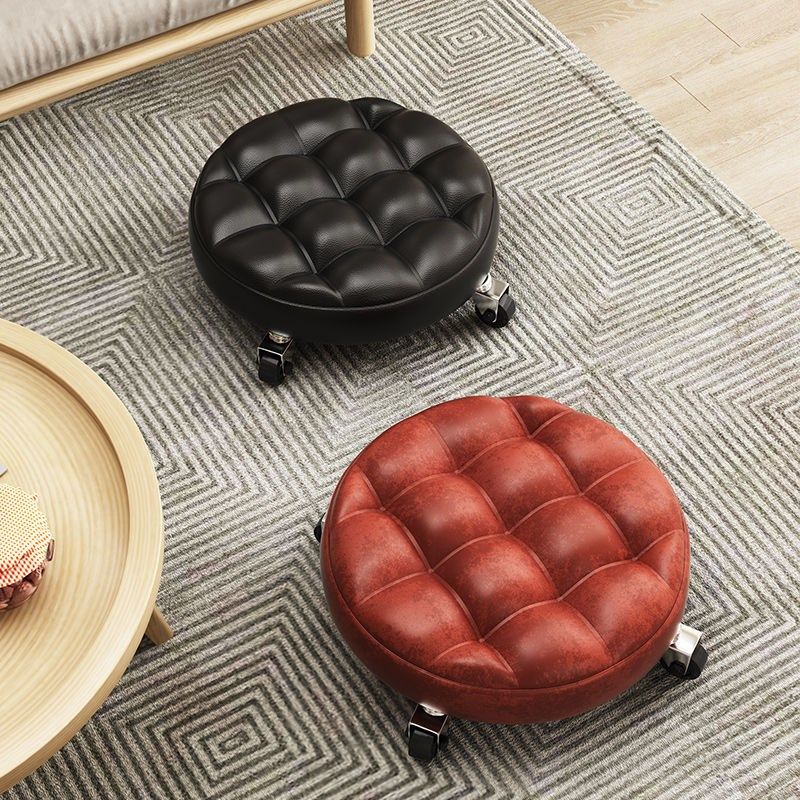 滑轮小凳子家用美缝椅万向轮矮凳带轮擦地移动小板凳学步圆凳,住宅家具,儿童凳,淘宝优惠券,粉丝福利购,淘宝优惠卷