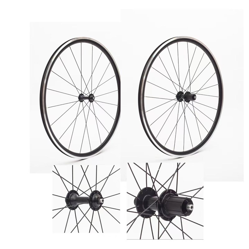 慧羽手工--700c公路自行车4培林轮组 72响铝塔基11速 高强度轮组