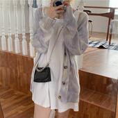 时尚 洋气减龄轻熟赫本风小清新针织衫 炸街裙子两件套装 2024年新款