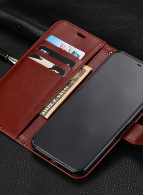 OPPO K7X真皮皮套0p0 k7手机壳PERMOO钱包保护套5G翻盖全包防摔膜