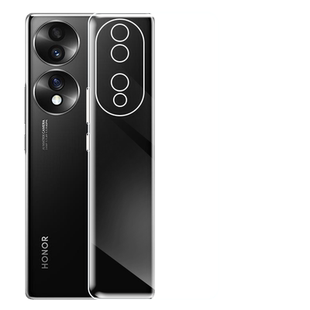 仙阁里适用荣耀70手机壳honor 70Pro超薄硅胶软壳七十Pro+简约镜头全包防摔保护壳新款高品质裸机手感清水套
