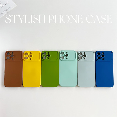 秒变17大视窗适用苹果16Promax手机壳iPhone16新款天使眼15Pro液态硅胶14max保护套13pm纯色全包防摔软壳