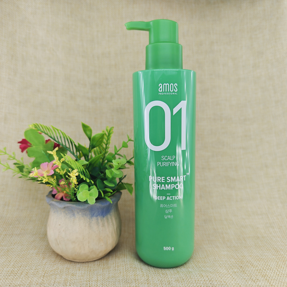 韩国amos去屑控油清爽去屑洗发水