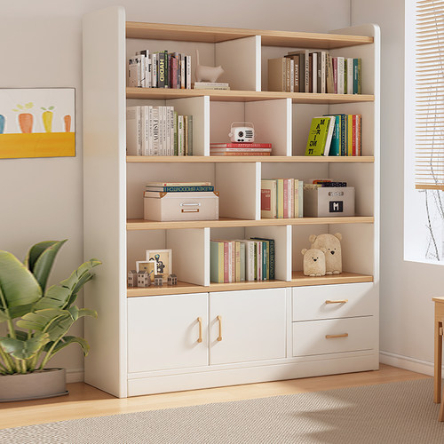 实木书柜收纳便捷无异味