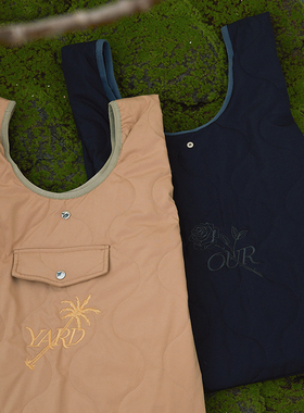 HavenYard 绗缝压棉刺绣简约复古手提包单肩包限定款