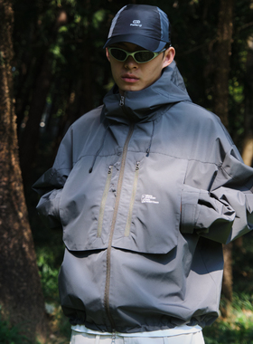 HavenYard防风山系户外风衣外套休闲宽松防泼水软壳冲锋衣