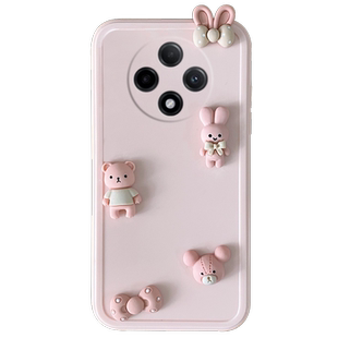 适用于oppoa3pro手机壳a3女pjy110可爱pka110卡通0pp0a3iplus新款opa3por曲面屏oppa软壳poopa全包防摔5g立体