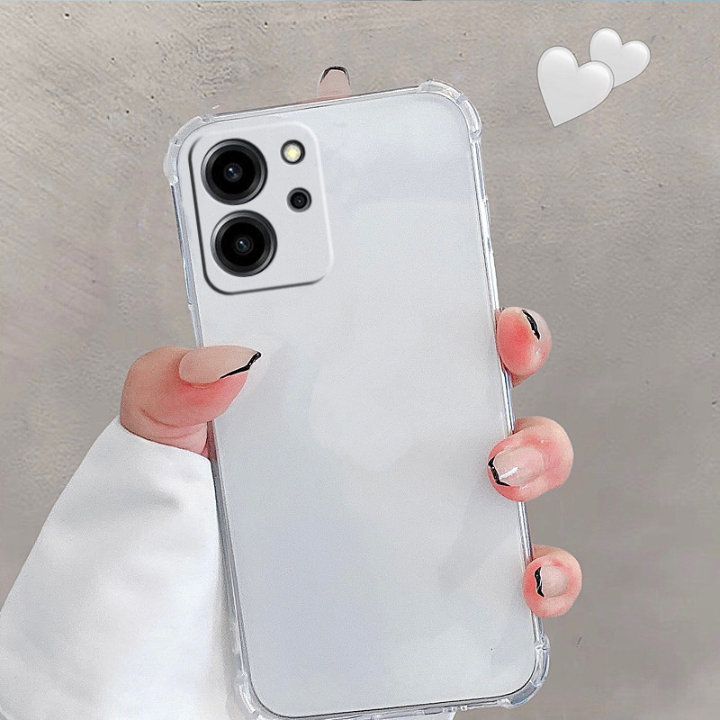 适用于华为荣耀80se透明软壳防摔