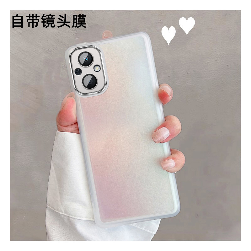 适用于oppoA96透明软壳带镜头膜