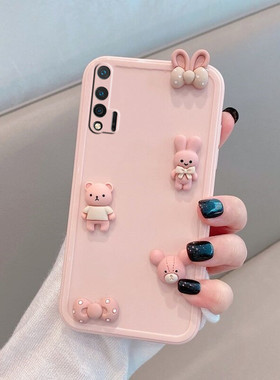 适用于华为nova6手机壳女5g版wlz一an00可爱novo65g卡通n6nava新款女生nove软壳navo全包note6 4g防摔nowa64g