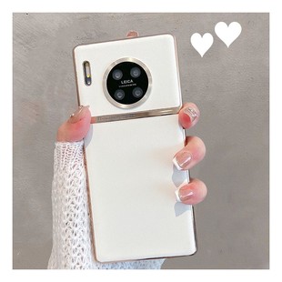 meite全包mte30p镜头 mata3o女款 适用于华为mate30手机壳mete30pro5g新款 meta305g白色m30epro简约mt30por时尚