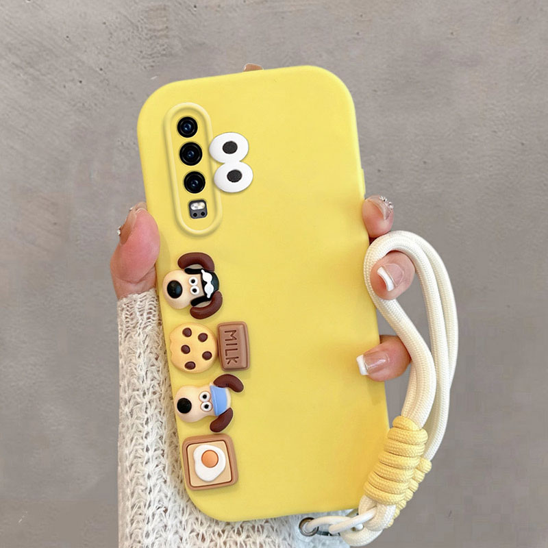 适用于华为p30手机壳软壳立体