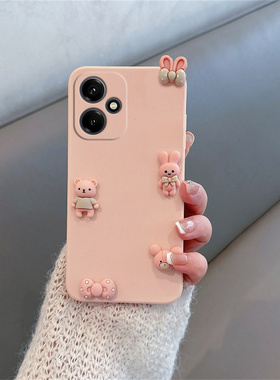 适用于华为荣耀400手机壳honor400pro新款女dnn-an00可爱dnp-anoo卡通立体p400por软壳四百系列全包防摔x400