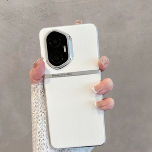 x300女款 anoo时尚 p300por皮纹高级感硬壳纯色三百 amm一an00简约amp 适用于华为荣耀300手机壳honor300pro新款