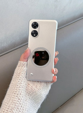 适用于oppoa1手机壳0pp0a1pro5g无边框phs110半包phq110硬壳opa15g带镜子0ppoa超薄oppa新款oppoalpro女opooa