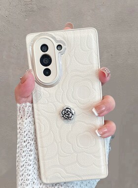 适用于华为nova10手机壳hinova10pro新款女nco一al00全包防摔n10por简约note时尚novo山茶花nava智选hi高级感